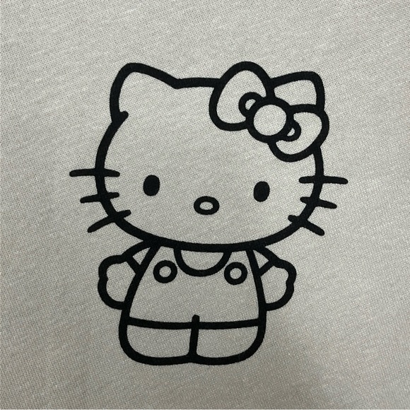 Sanrio Hello Kitty And Friends Tan Neutral Sweatshirt Sweater Sz XL NEW - Picture 4 of 4